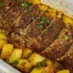 Rocambole de Carne Moída Recheado